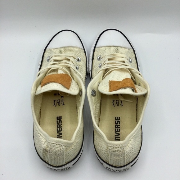 CONVERSE All Star Chuck Taylor OX Low Top Off White M5/W7 - Picture 8 of 13